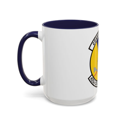 423d Civil Engineer Squadron (U.S. Air Force) Accent Coffee Mug