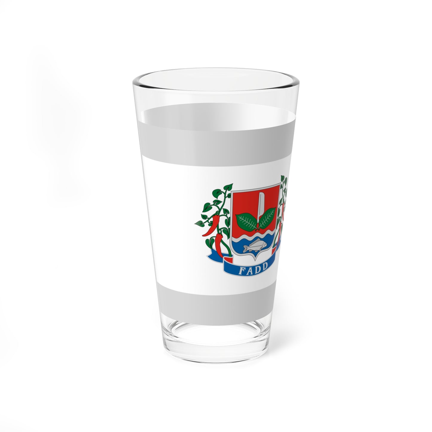 Flag of Fadd (Hungary) Pint Glass 16oz