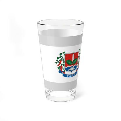 Flag of Fadd (Hungary) Pint Glass 16oz