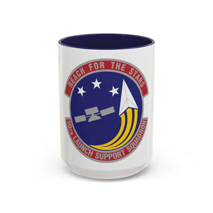 30th Launch Support Squadron (U.S. Air Force) Accent Coffee Mug