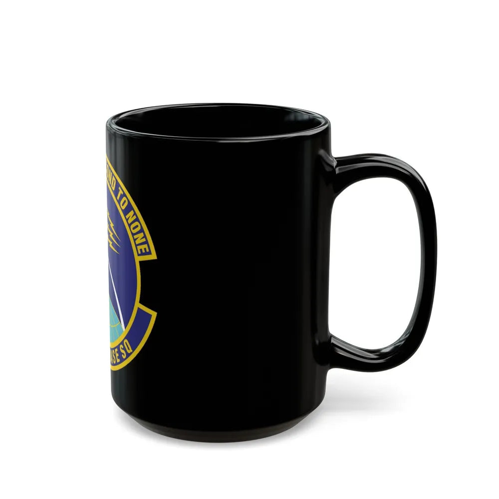 431st Air Base Squadron (U.S. Air Force) Black Coffee Mug-Go Mug Yourself