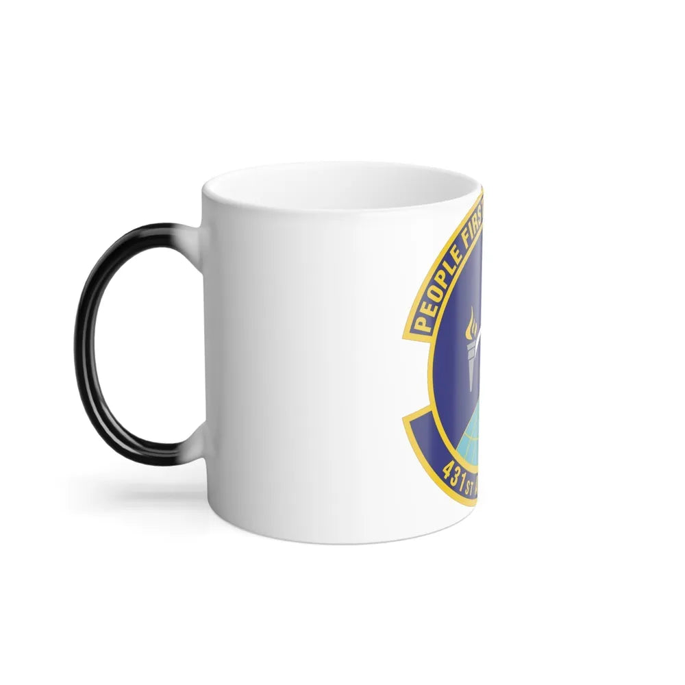 431st Air Base Squadron (U.S. Air Force) Color Changing Coffee Mug-Go Mug Yourself