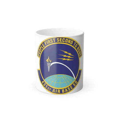 431st Air Base Squadron (U.S. Air Force) Color Changing Coffee Mug 11oz - Go Mug Yourself