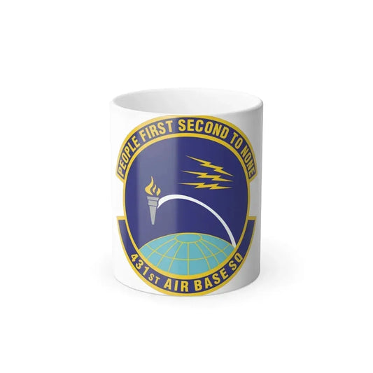 431st Air Base Squadron (U.S. Air Force) Color Changing Coffee Mug 11oz - Go Mug Yourself