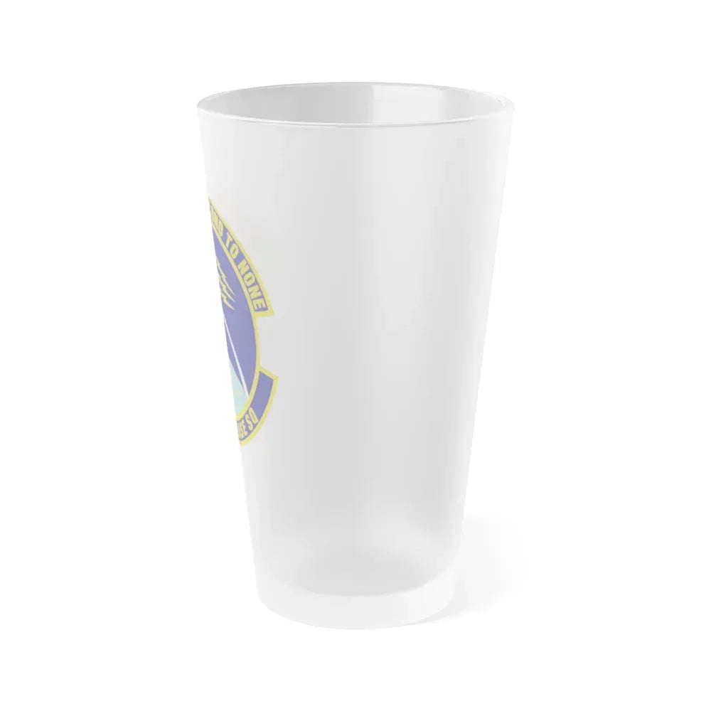 431st Air Base Squadron (U.S. Air Force) Frosted Pint Glass 16oz - Go Mug Yourself