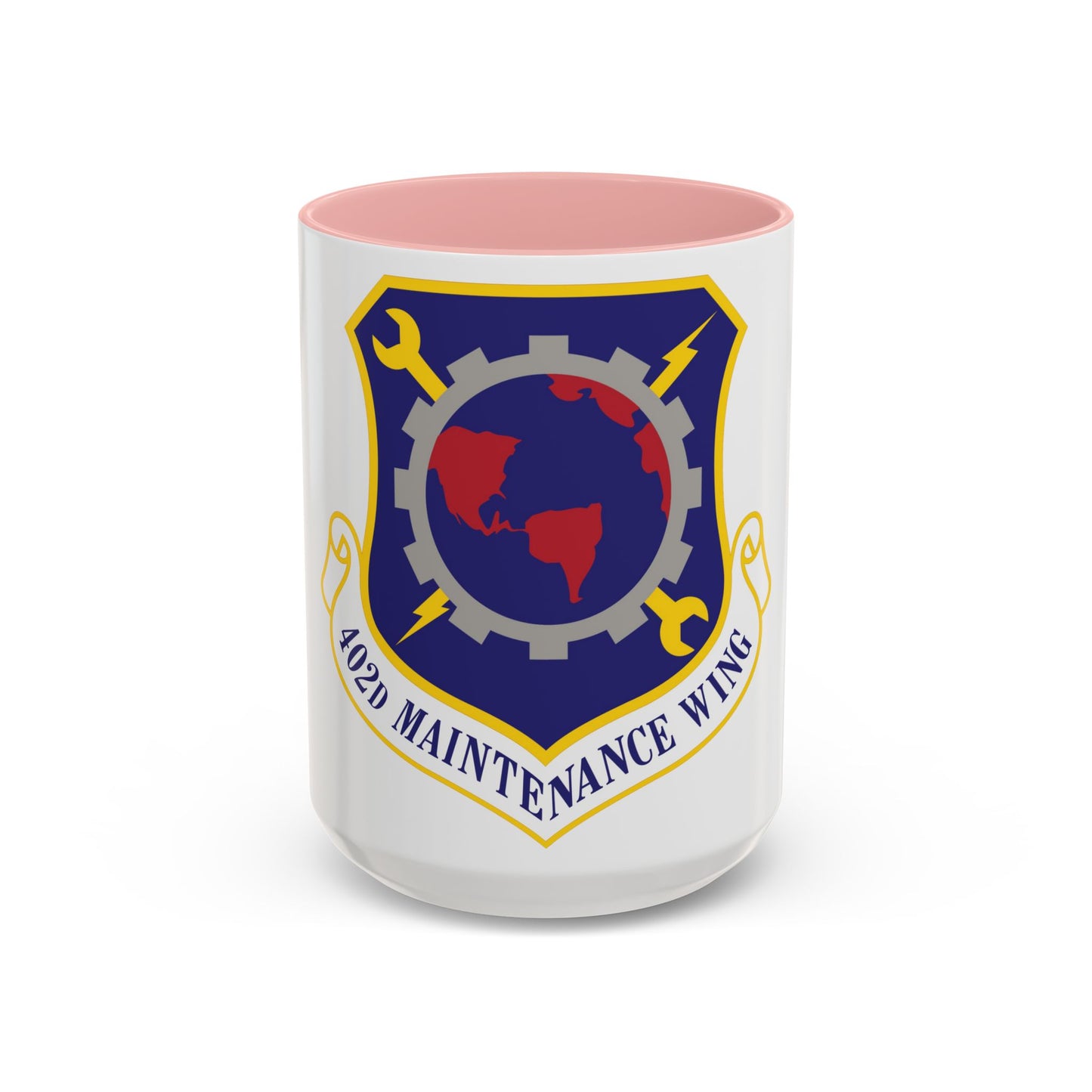 402d Maintenance Wing (U.S. Air Force) Accent Coffee Mug