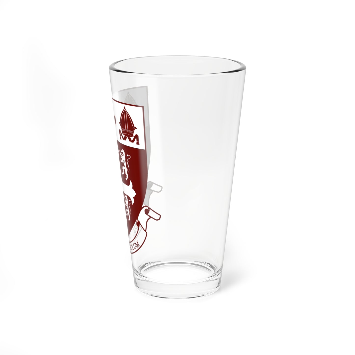 University College Durham Motto (England) (Coat of Arms) Pint Glass 16oz