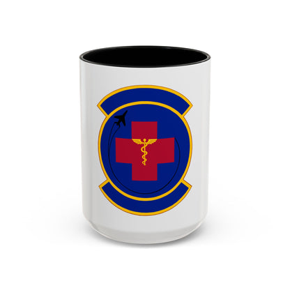374 Operational Medical Readiness Squadron (U.S. Air Force) Accent Coffee Mug