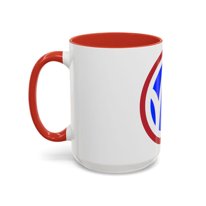 89th Regional Readiness Command SSI (U.S. Army) Accent Coffee Mug