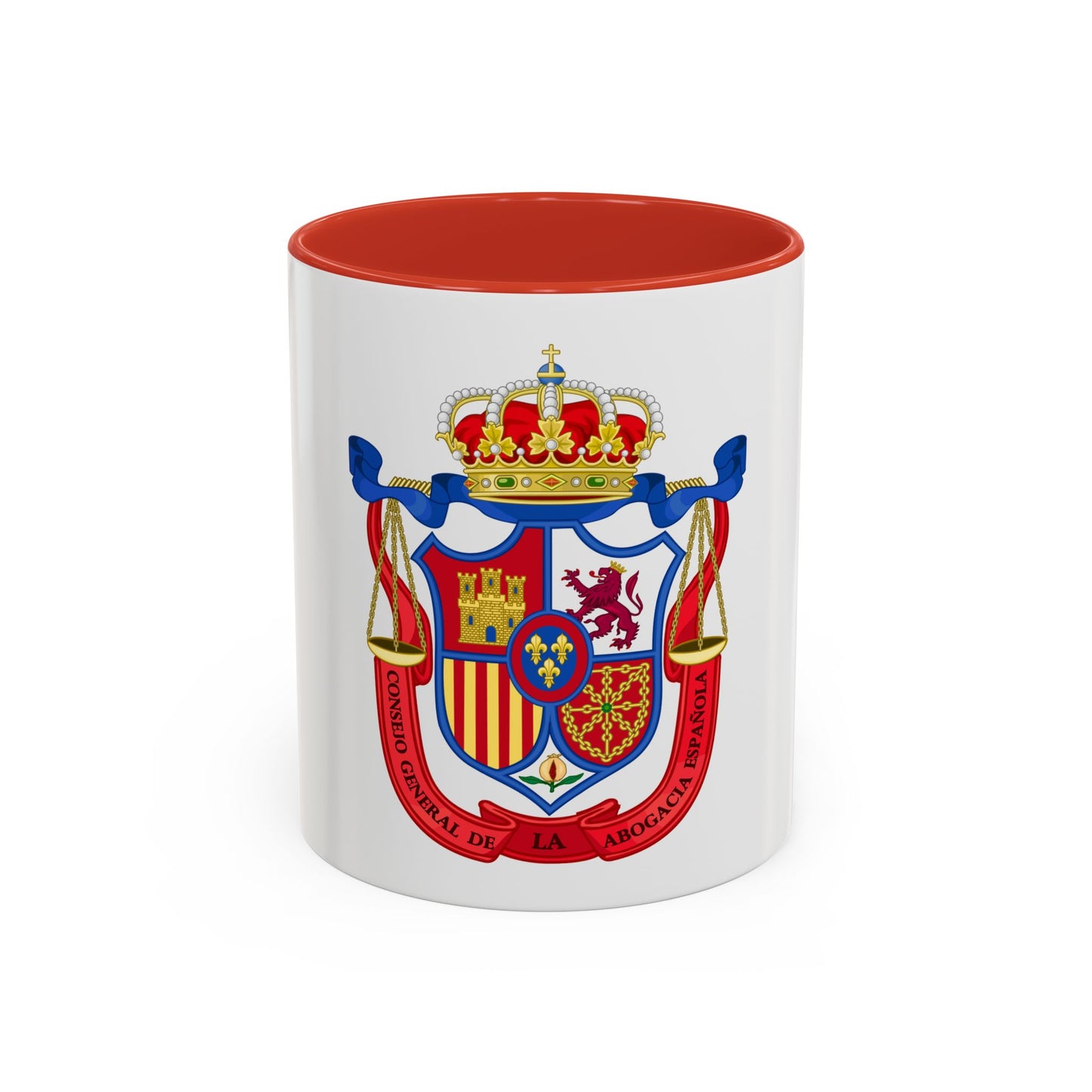 Coat of Arms of the General Council of Spanish Lawyers - Accent Coffee Mug