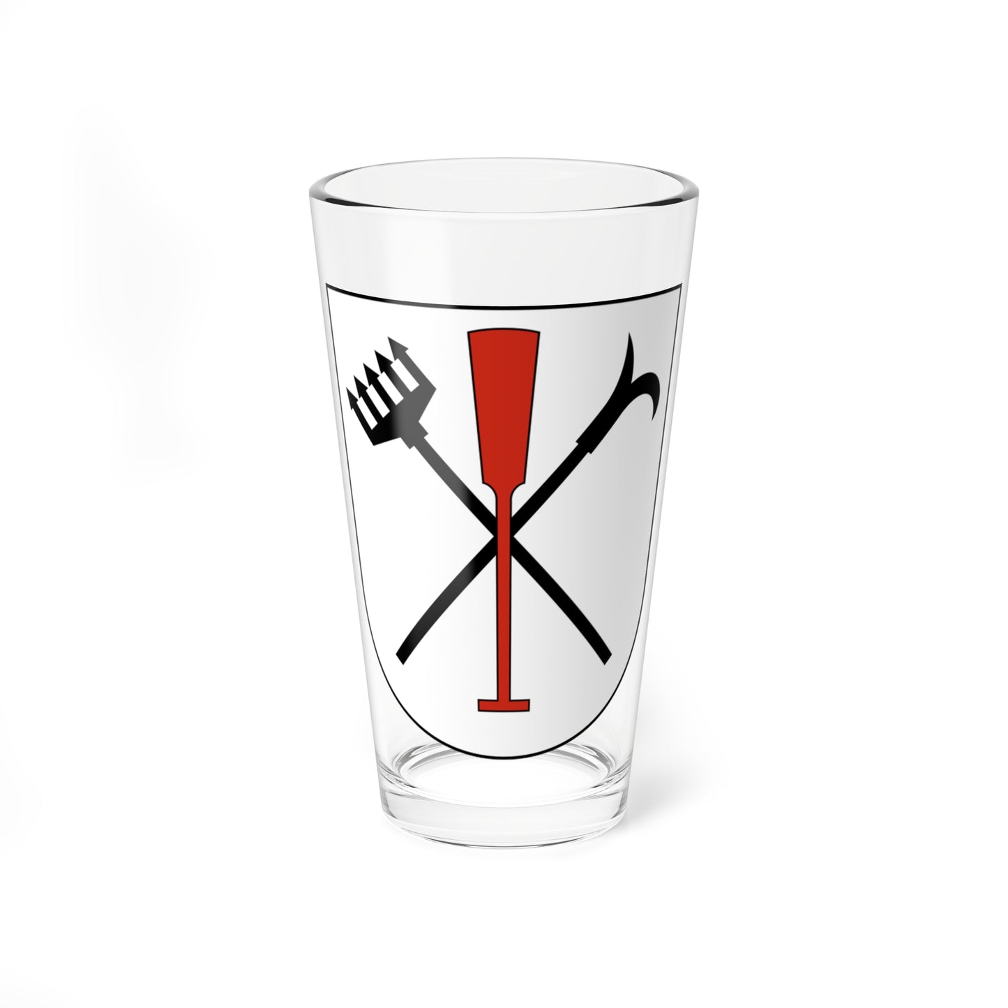 Uster-Riedikon-blazon (Switzerland) (Coat of Arms) Pint Glass 16oz