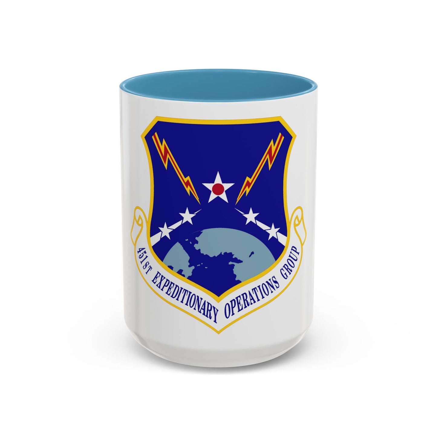 451st Expeditionary Operations Group (U.S. Air Force) Accent Coffee Mug