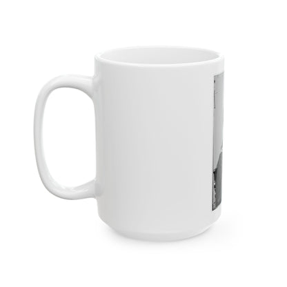 Portrait Of Maj. Gen. Lovell H. Rousseau, Officer Of The Federal Army (U.S. Civil War) White Coffee Mug