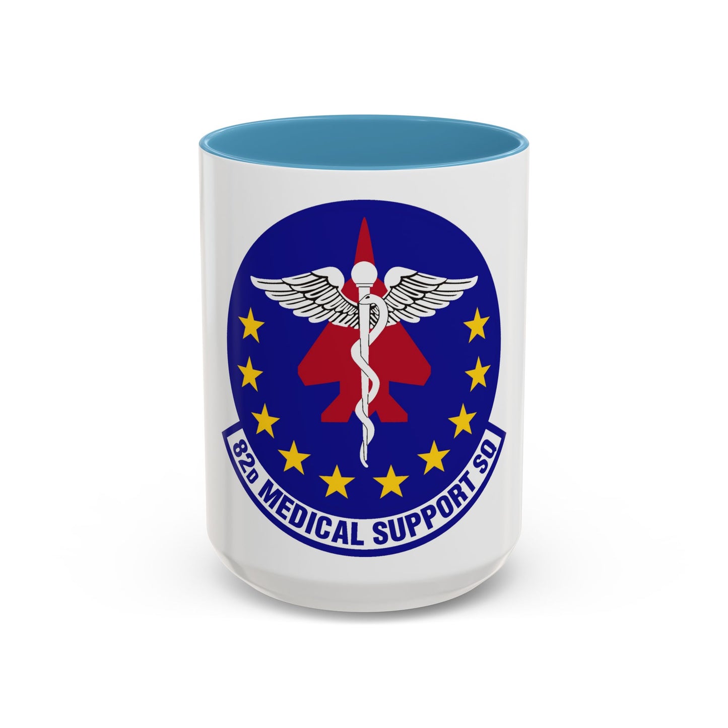 82d Medical Support Squadron (U.S. Air Force) Accent Coffee Mug