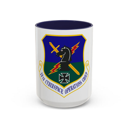 26th Cyberspace Operations Group (U.S. Air Force) Accent Coffee Mug