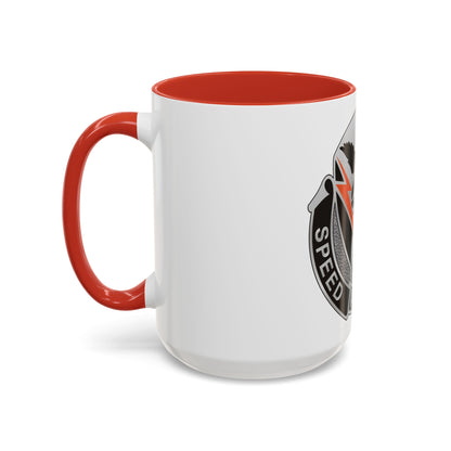 327 Signal Battalion (U.S. Army) Accent Coffee Mug