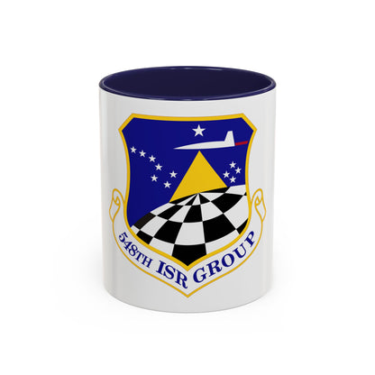 548 Intelligence Surveillance and Reconnaissance Group ACC (U.S. Air Force) Accent Coffee Mug
