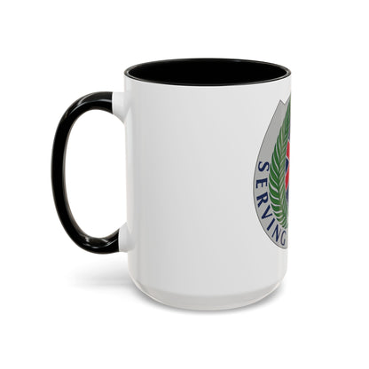 10 Personnel Command (U.S. Army) Accent Coffee Mug