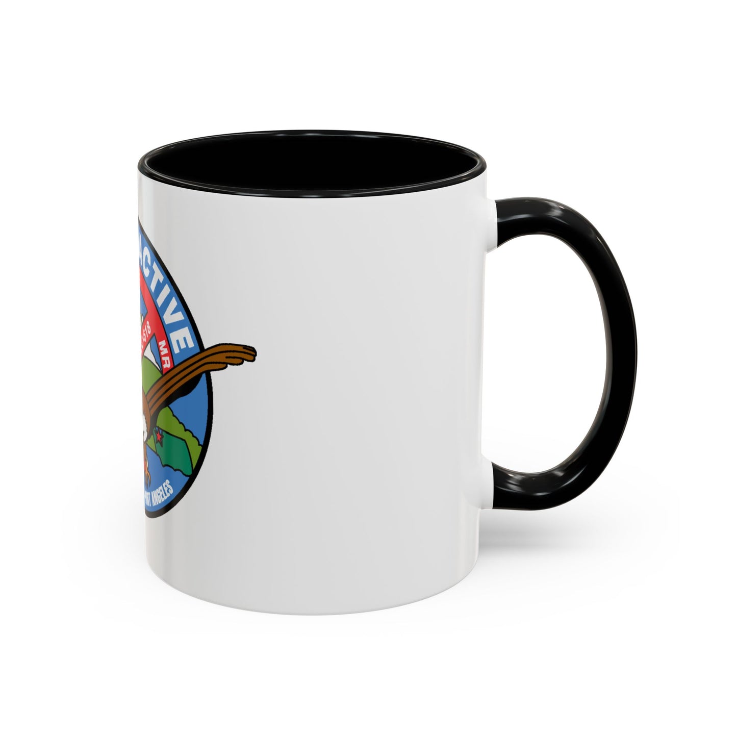 USCGC Active WMEC 618 (U.S. Coast Guard) Accent Coffee Mug