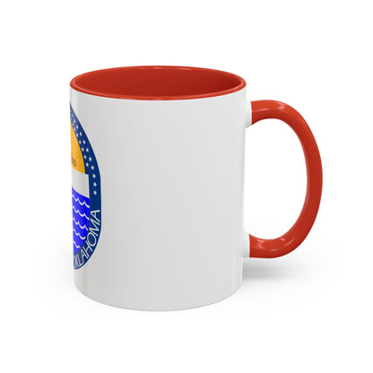Seal of Tulsa Oklahoma - Accent Coffee Mug