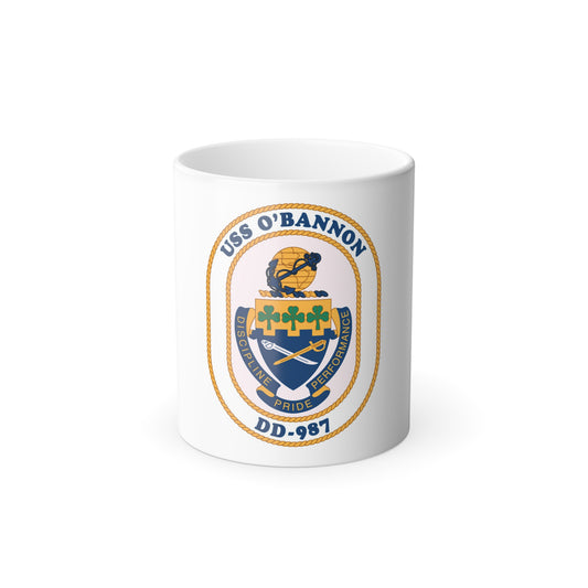 USS O (U.S. Navy) Color Changing Mug 11oz