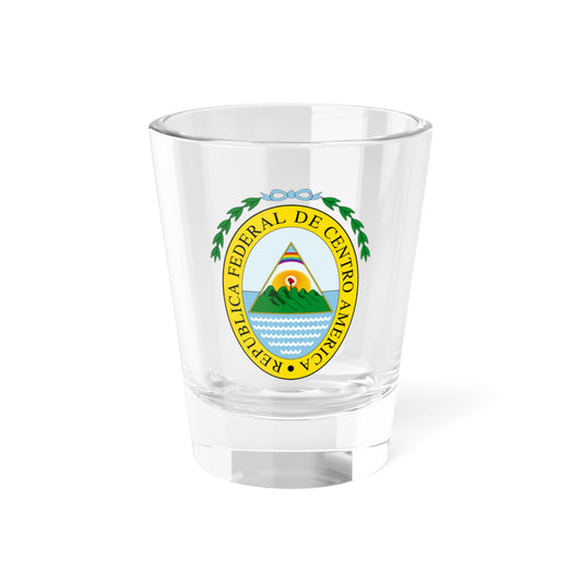 Coat of arms of the Federal Republic of Central America - Shot Glass 1.5oz