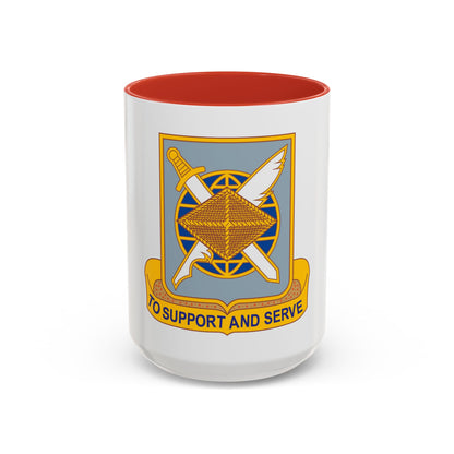 Finance Corps (U.S. Army) Accent Coffee Mug