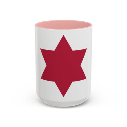 6th Infantry Division (U.S. Army) Accent Coffee Mug