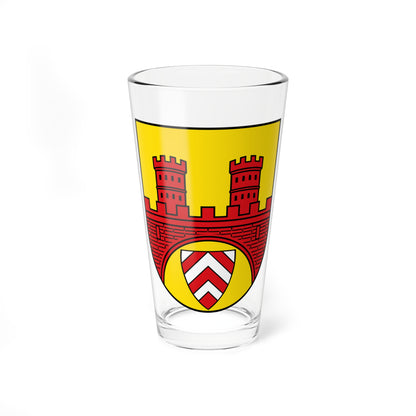 DEU Bielefeld COA (Germany) (Coat of Arms) Pint Glass 16oz