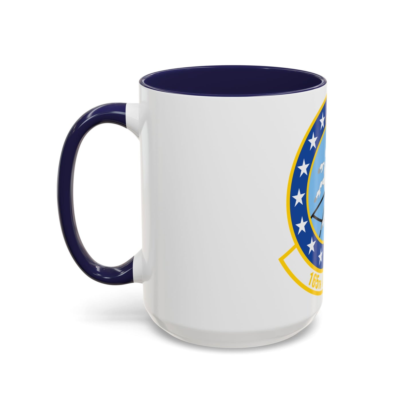 Tasse à café décorative du 165e Escadron de transport aérien (US Air Force)