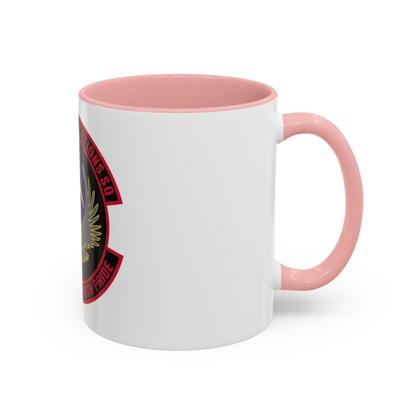 55th Communications Squadron (U.S. Air Force) Accent Coffee Mug