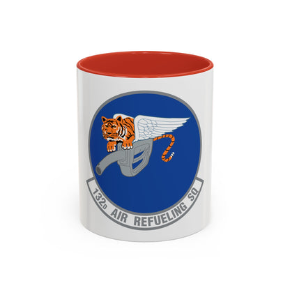 132 Air Refueling Squadron (U.S. Air Force) Accent Coffee Mug