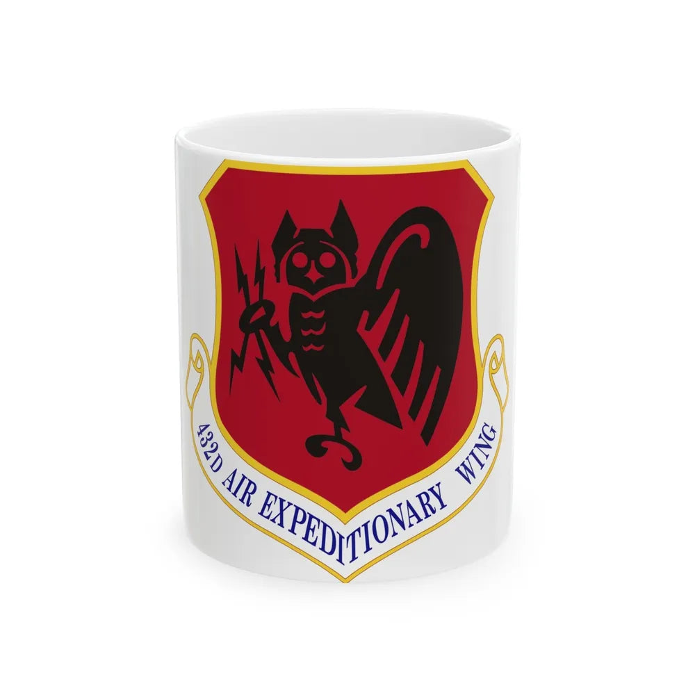 432d Air Expeditionary Wing (U.S. Air Force) White Coffee Mug-11oz-Go Mug Yourself