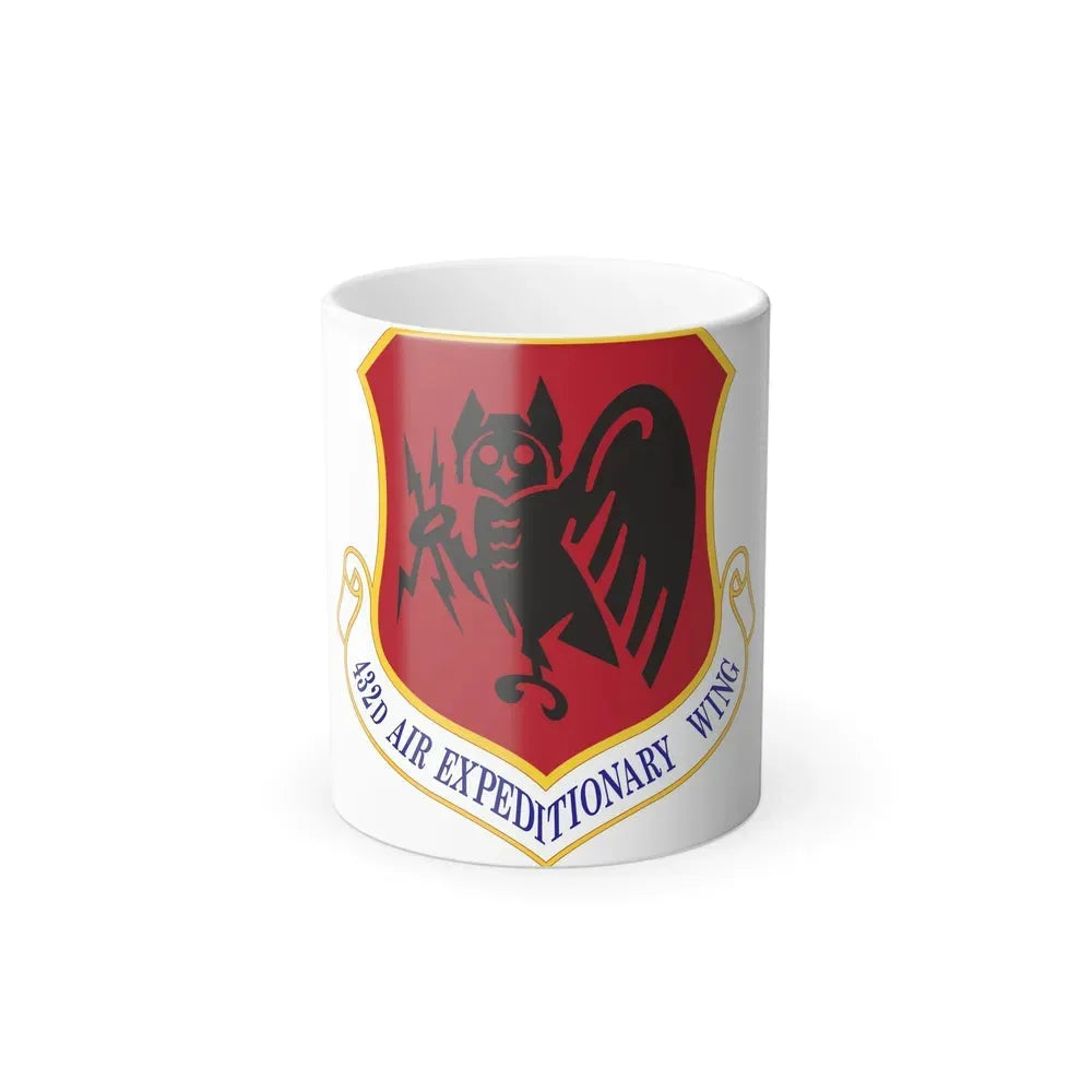 432d Air Expeditionary Wing (U.S. Air Force) Color Changing Coffee Mug 11oz - Go Mug Yourself