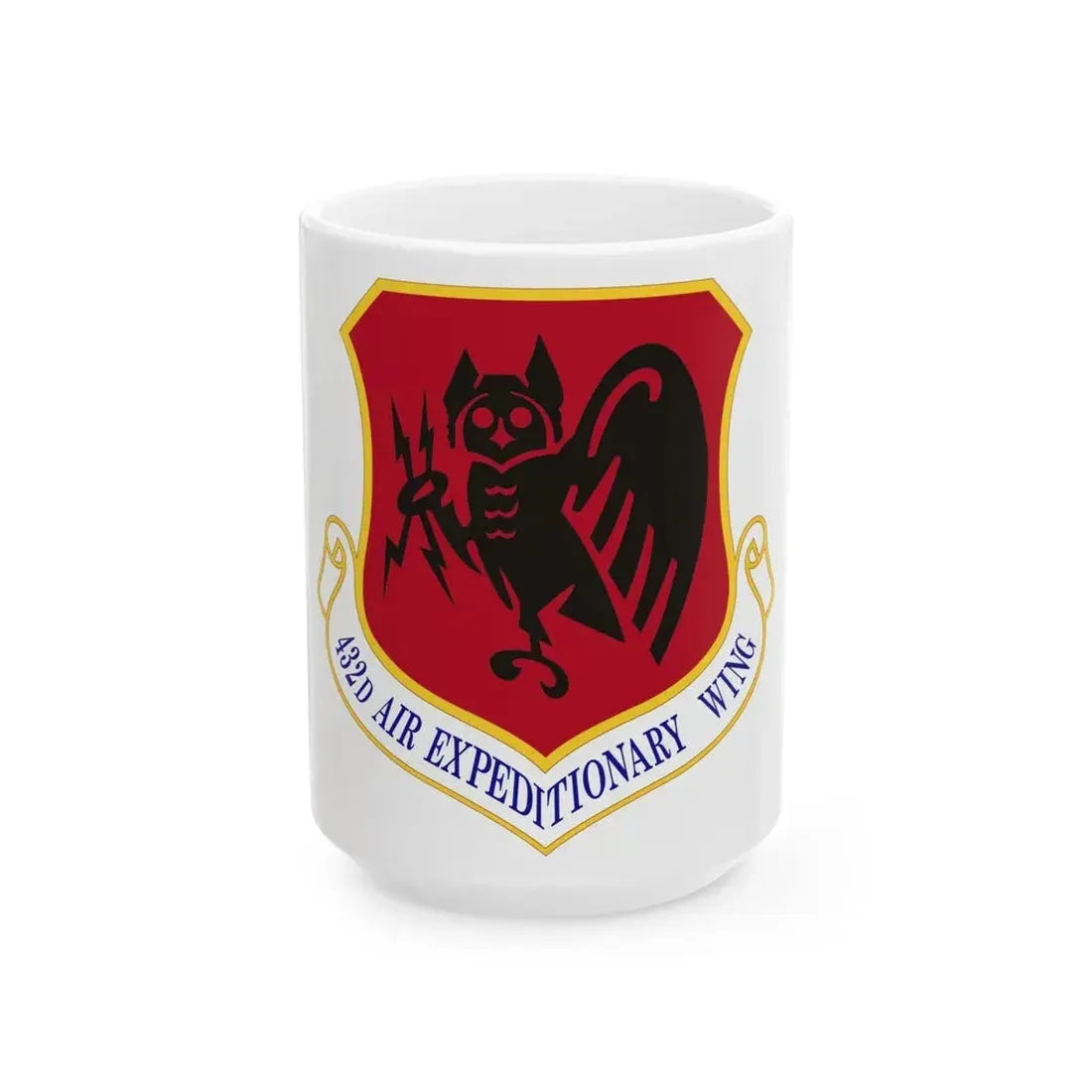 432d Air Expeditionary Wing (U.S. Air Force) White Coffee Mug 15oz - Go Mug Yourself