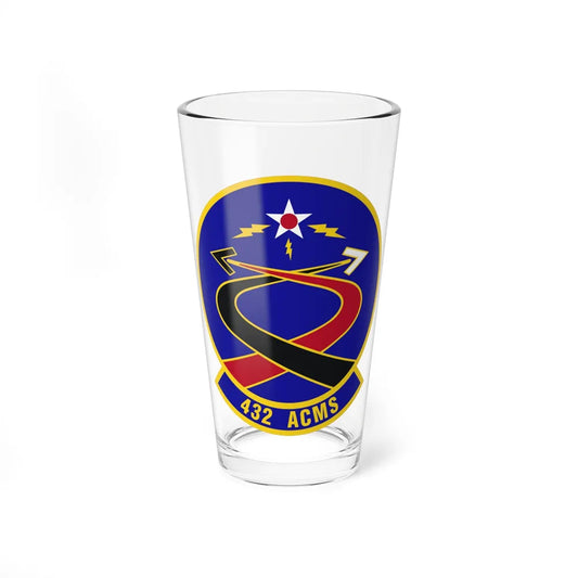 432d Aircraft Communications Maintenance Squadron (U.S. Air Force) Pint Glass 16oz-16oz-Go Mug Yourself