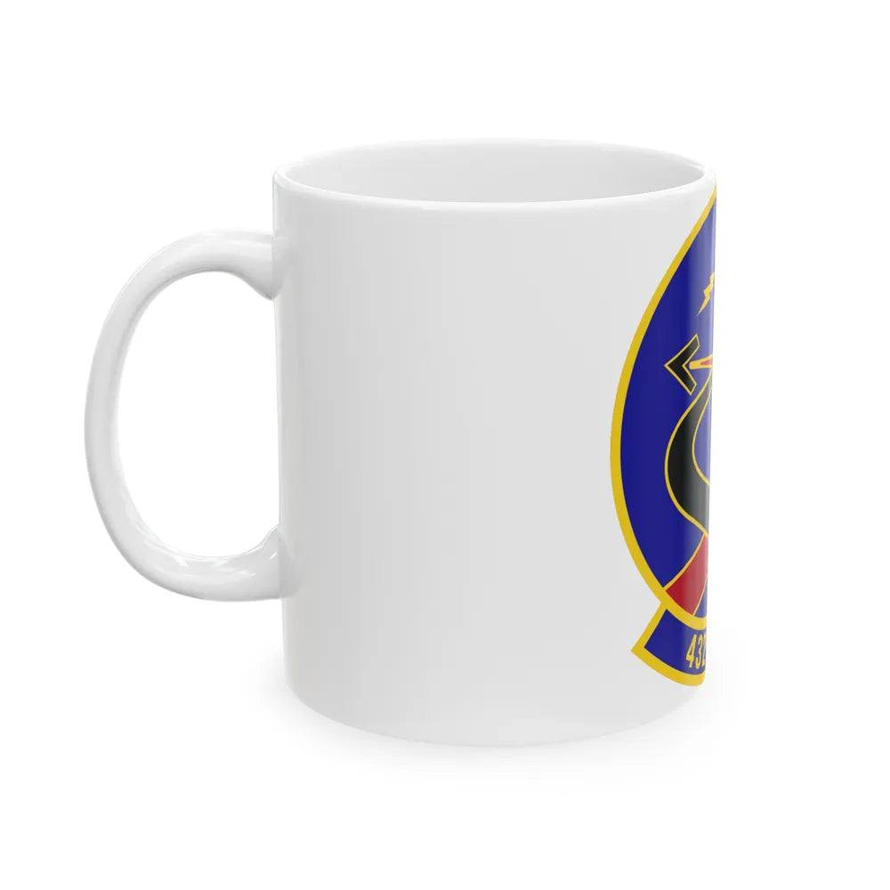 432d Aircraft Communications Maintenance Squadron (U.S. Air Force) White Coffee Mug-Go Mug Yourself