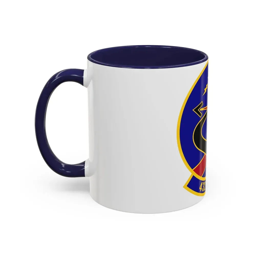432d Aircraft Communications Maintenance Squadron (U.S. Air Force) Accent Coffee Mug - Go Mug Yourself