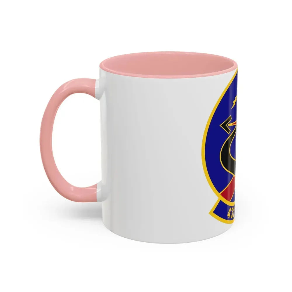 432d Aircraft Communications Maintenance Squadron (U.S. Air Force) Accent Coffee Mug - Go Mug Yourself