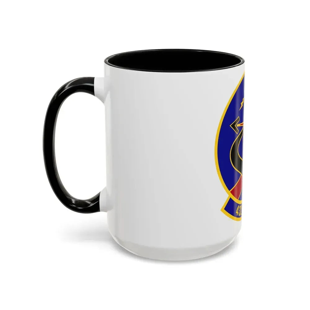 432d Aircraft Communications Maintenance Squadron (U.S. Air Force) Accent Coffee Mug - Go Mug Yourself