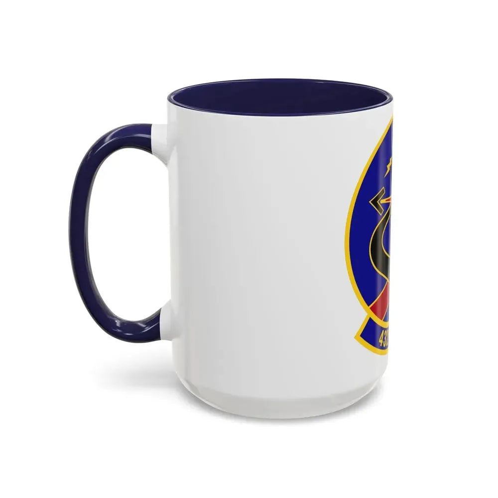 432d Aircraft Communications Maintenance Squadron (U.S. Air Force) Accent Coffee Mug - Go Mug Yourself