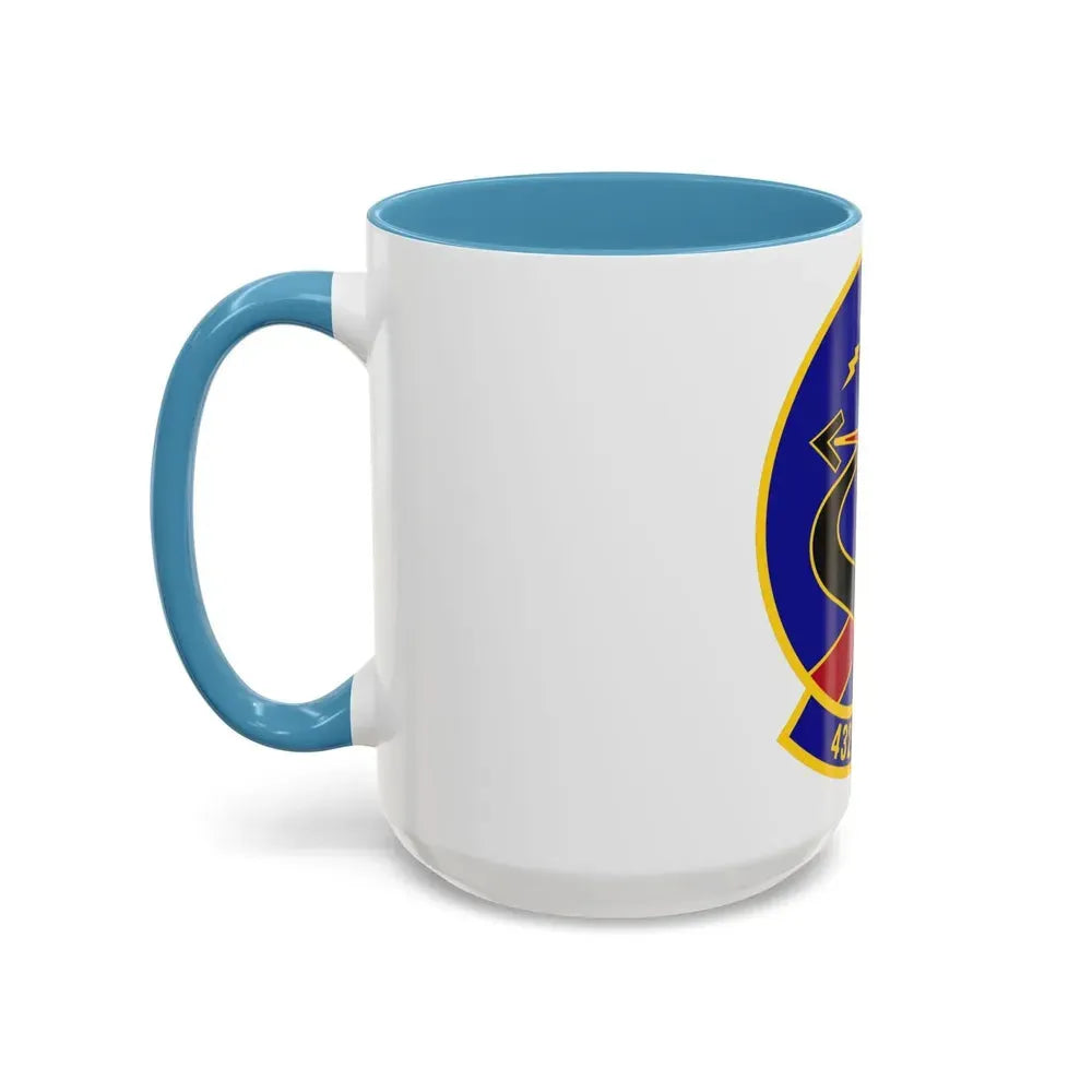 432d Aircraft Communications Maintenance Squadron (U.S. Air Force) Accent Coffee Mug - Go Mug Yourself