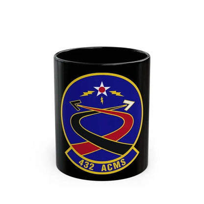 432d Aircraft Communications Maintenance Squadron (U.S. Air Force) Black Coffee Mug 11oz - Go Mug Yourself