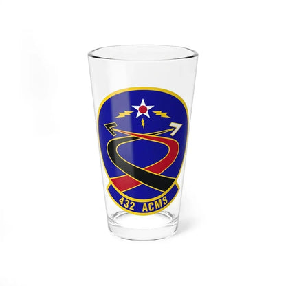 432d Aircraft Communications Maintenance Squadron (U.S. Air Force) Pint Glass 16oz 16oz - Go Mug Yourself