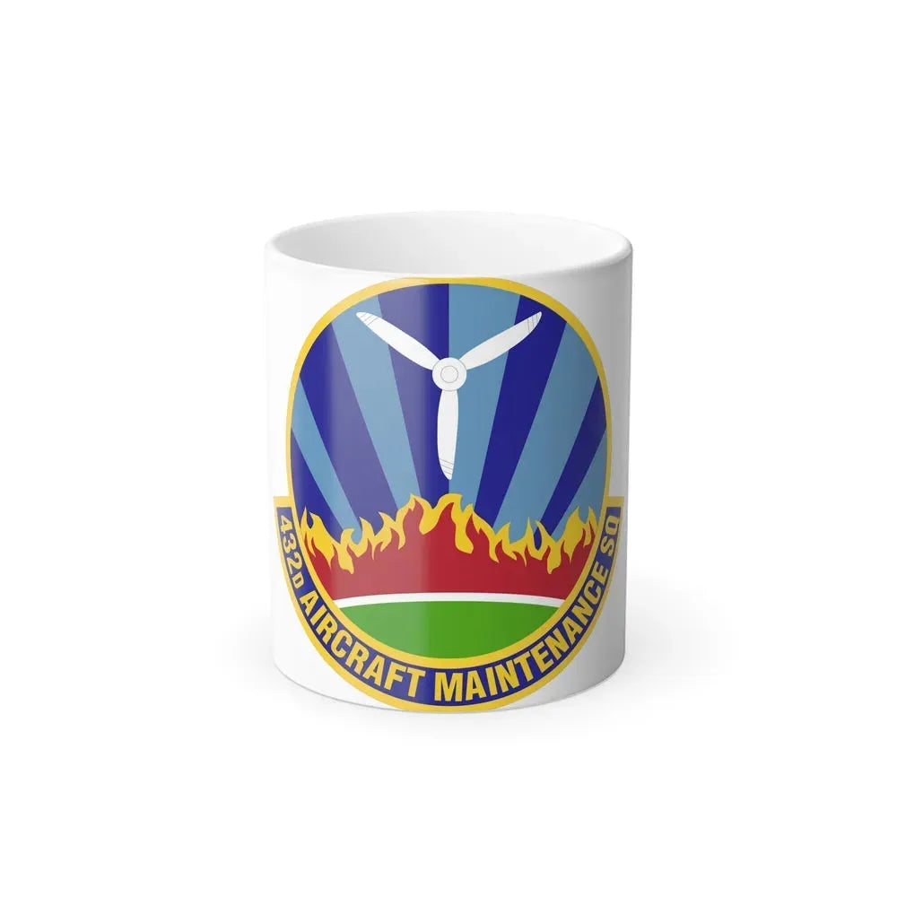 432d Aircraft Maintenance Squadron (U.S. Air Force) Color Changing Coffee Mug 11oz - Go Mug Yourself
