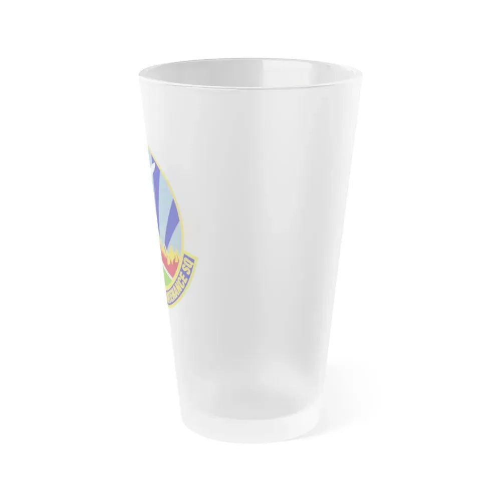 432d Aircraft Maintenance Squadron (U.S. Air Force) Frosted Pint Glass 16oz - Go Mug Yourself