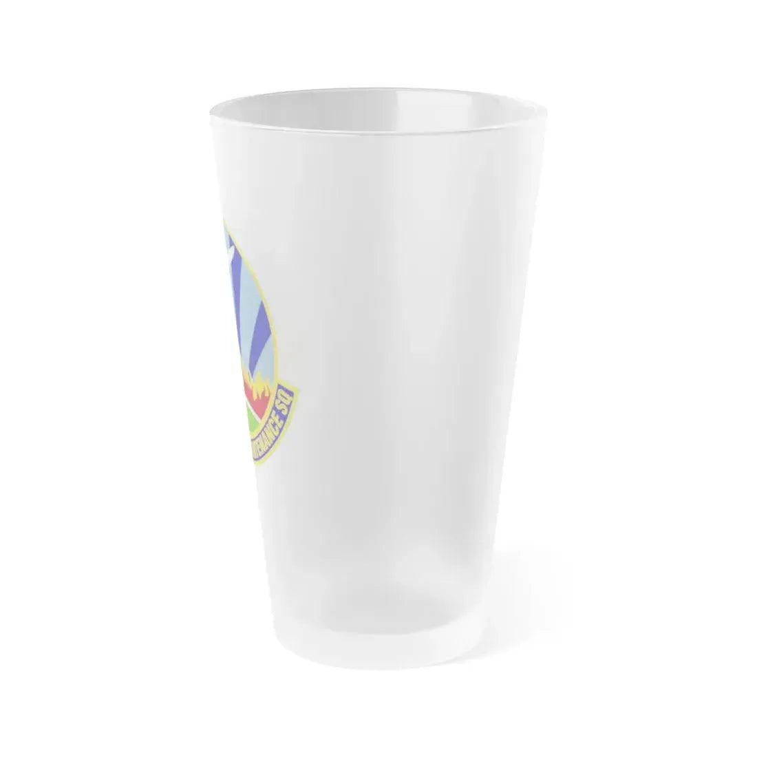432d Aircraft Maintenance Squadron (U.S. Air Force) Frosted Pint Glass 16oz - Go Mug Yourself
