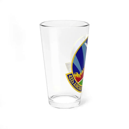 432d Aircraft Maintenance Squadron (U.S. Air Force) Pint Glass 16oz - Go Mug Yourself
