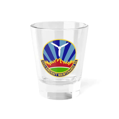 432d Aircraft Maintenance Squadron (U.S. Air Force) Shot Glass 1.5oz 1.5oz - Go Mug Yourself