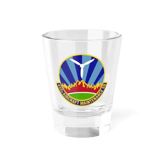 432d Aircraft Maintenance Squadron (U.S. Air Force) Shot Glass 1.5oz 1.5oz - Go Mug Yourself